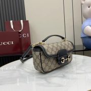 Gucci Horsebit 1955 Soft Small Top Handle Bag - Image 2