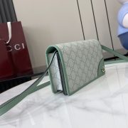 Gucci Emblem Wallet With Leather Strap - Image 2