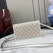 Gucci Emblem Wallet With Leather Strap - Image 4