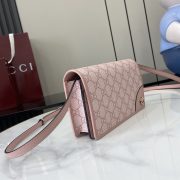 Gucci Emblem Wallet With Leather Strap - Image 2