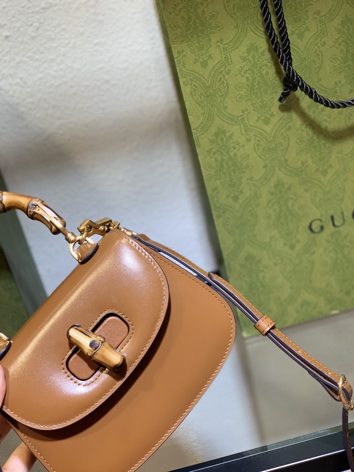 Gucci Bamboo 1947 Mini Bag - Image 4