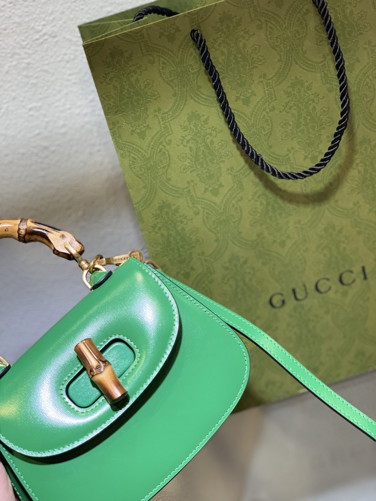 Gucci Bamboo 1947 Mini Bag - Image 5