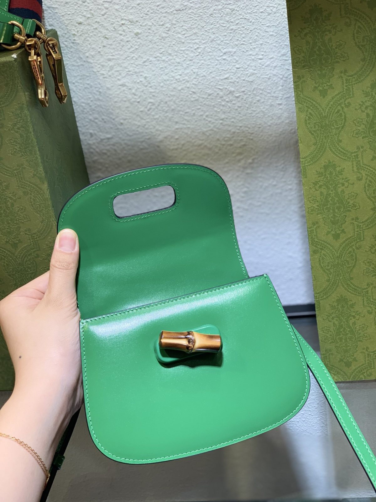 Gucci Bamboo 1947 Mini Bag - Image 7