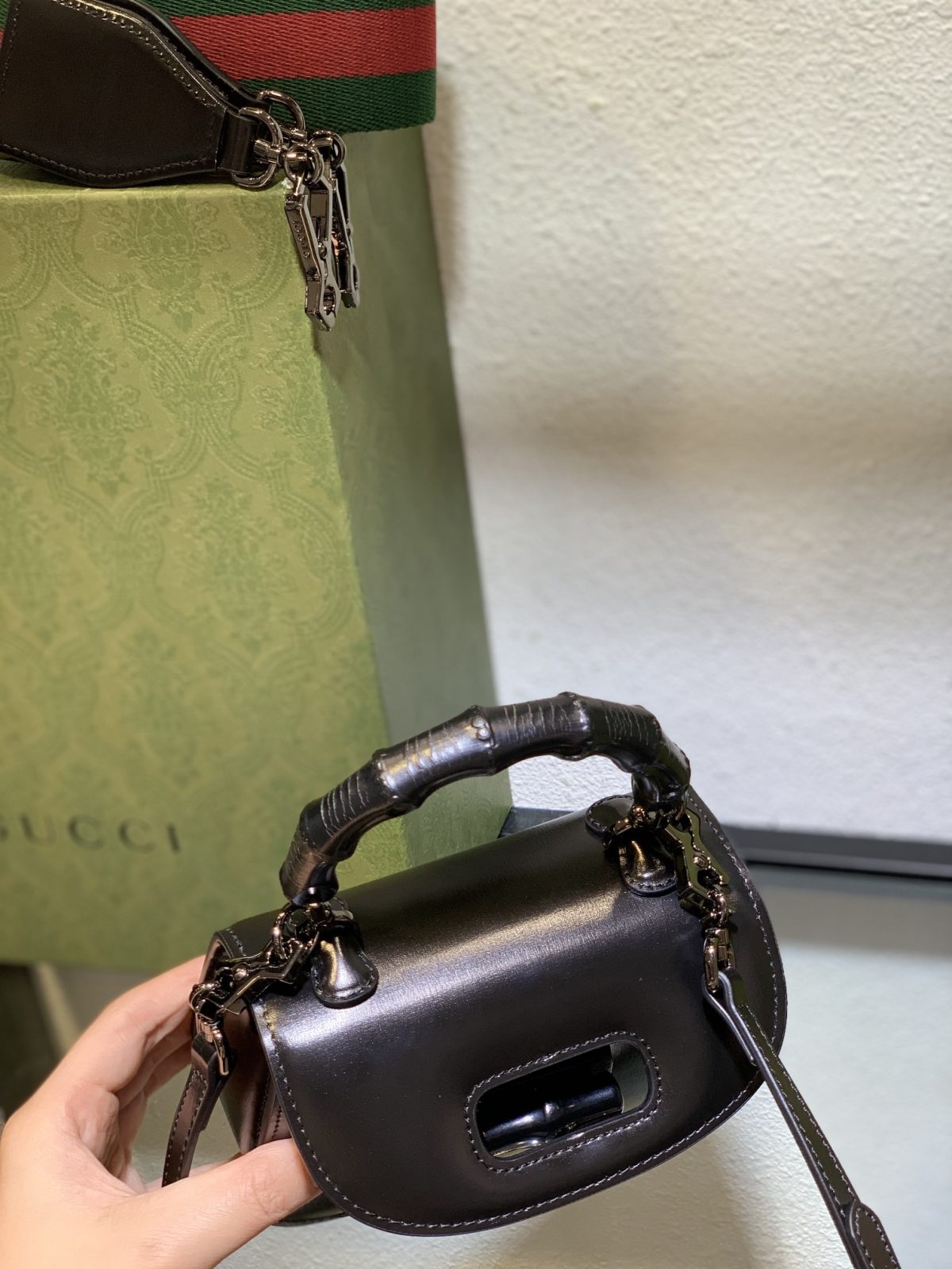 Gucci Bamboo 1947 Mini Bag - Image 7
