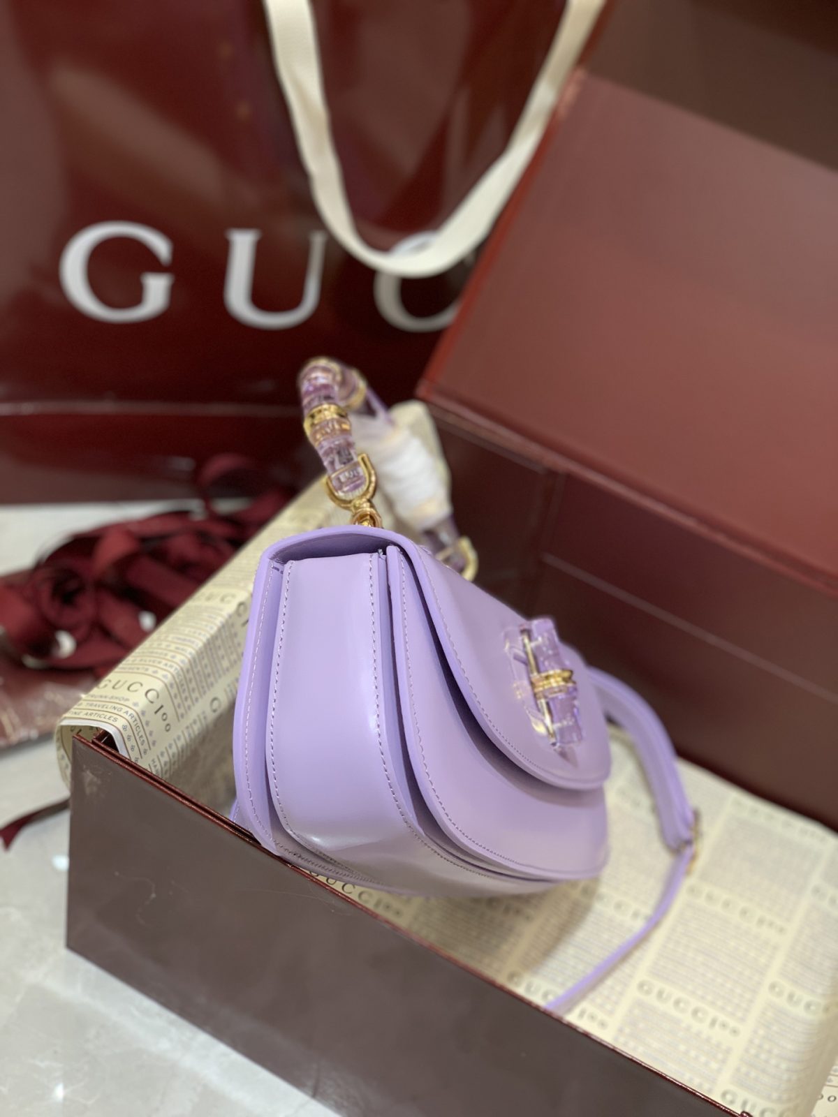 Gucci Bamboo Diva Medium Bag - Image 2