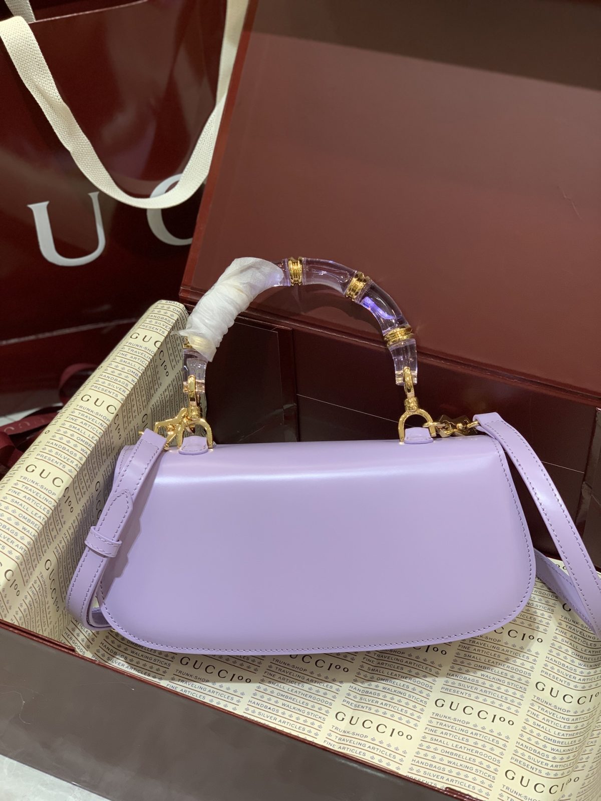 Gucci Bamboo Diva Medium Bag - Image 4