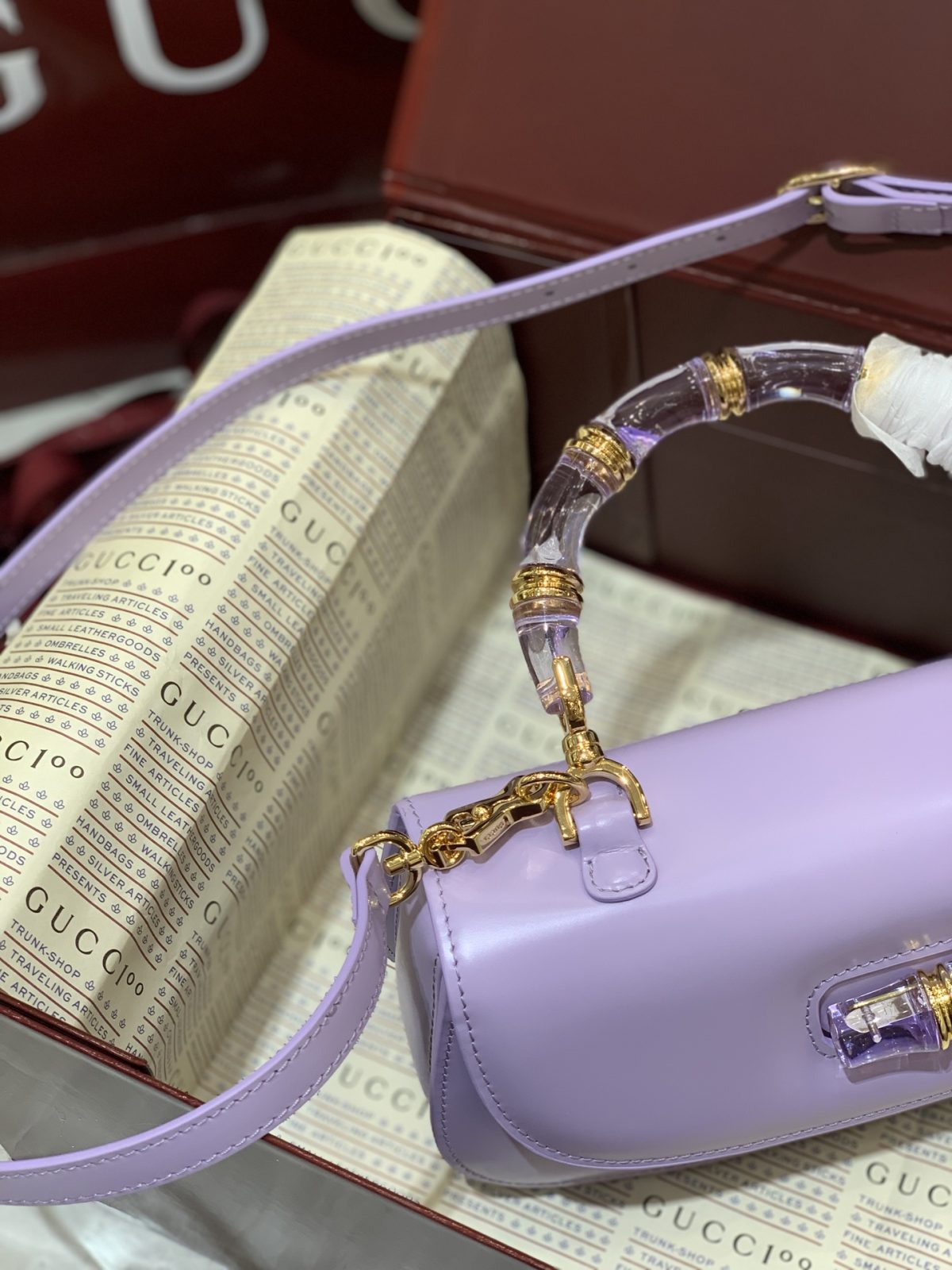 Gucci Bamboo Diva Medium Bag - Image 8