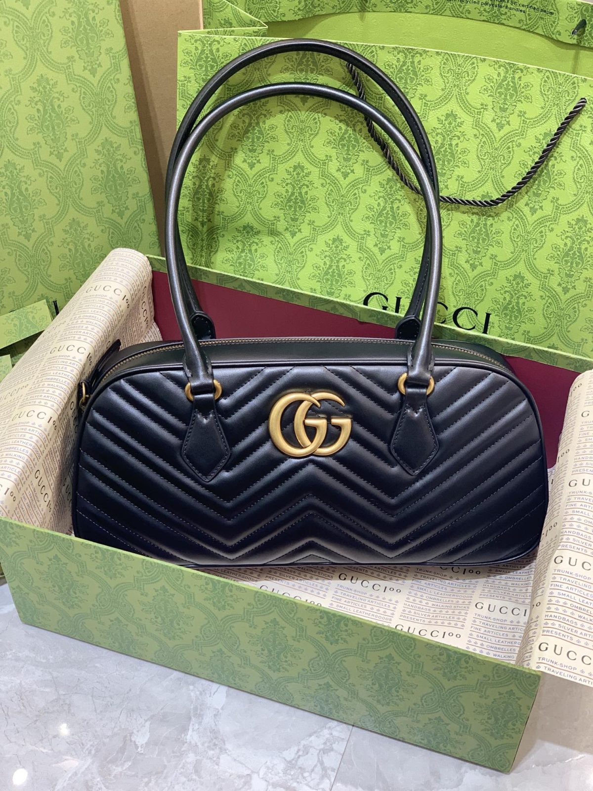 Gucci Marmont Medium Handbag - Image 1