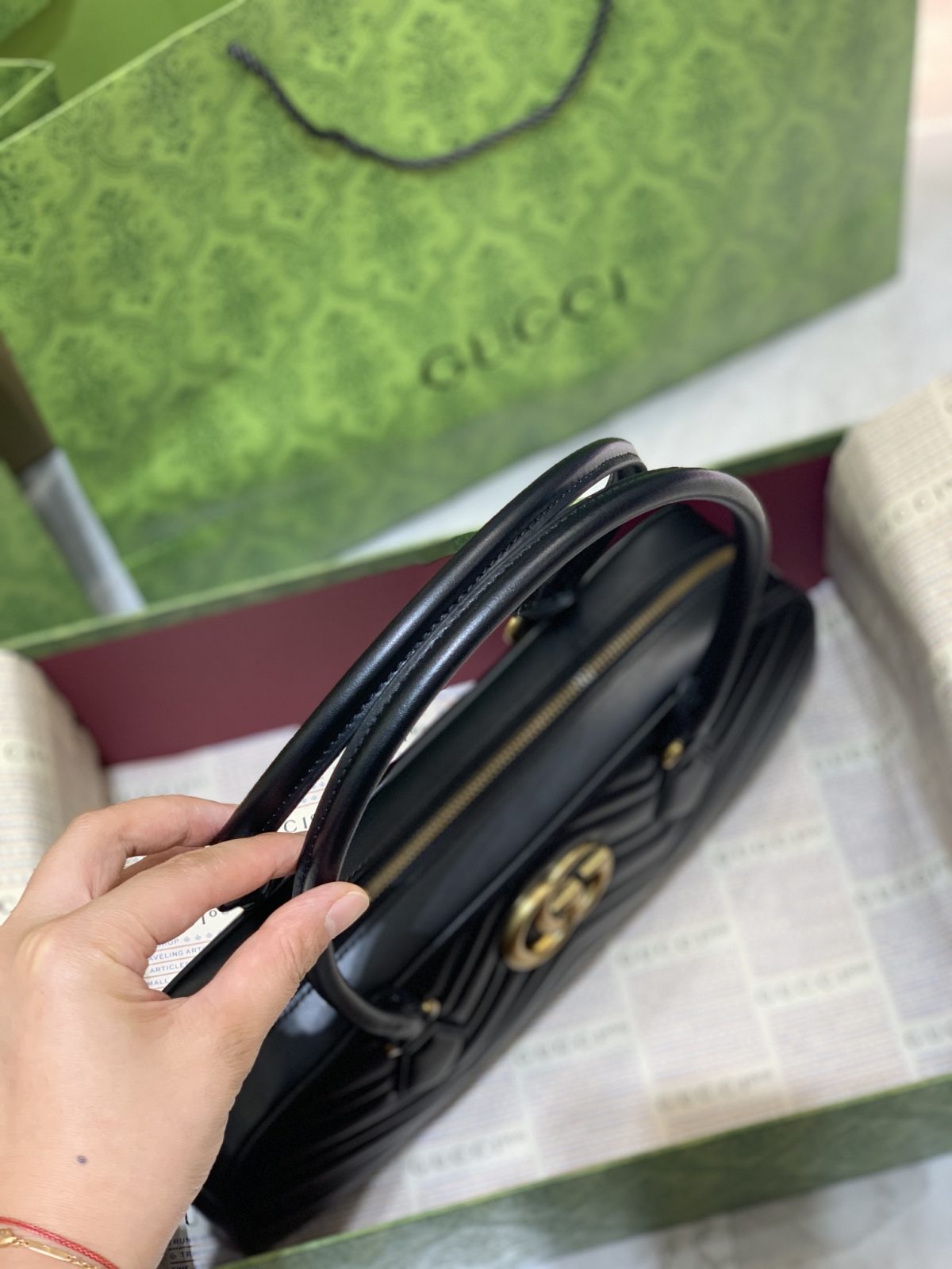 Gucci Marmont Medium Handbag - Image 7