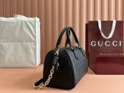 Gucci Emblem Handle Tote - Image 2