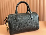 Gucci Emblem Handle Tote - Image 5
