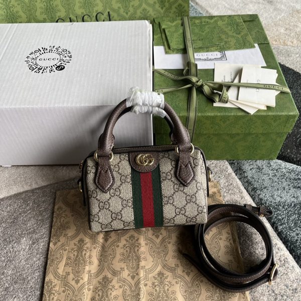 Gucci Ophidia Mini Boston Bag