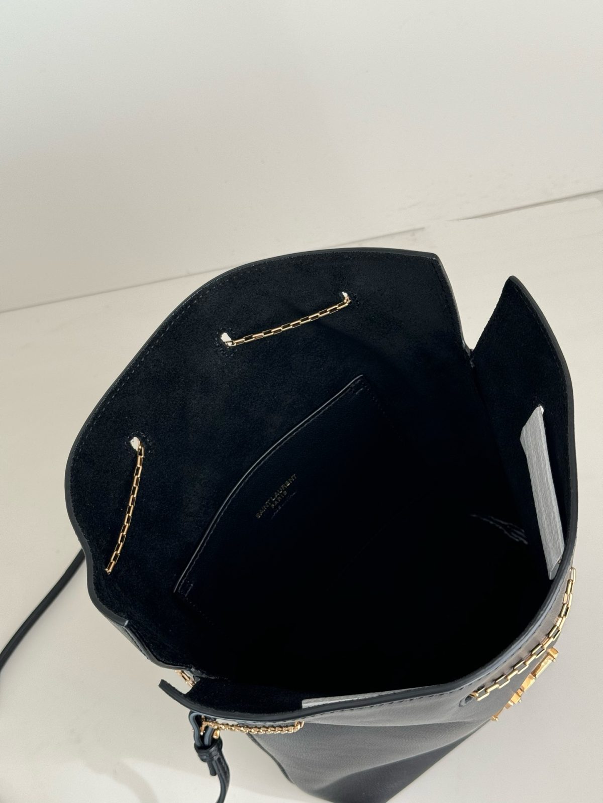 Yves Saint Laurent  Pochon Bucket Bag - Image 8