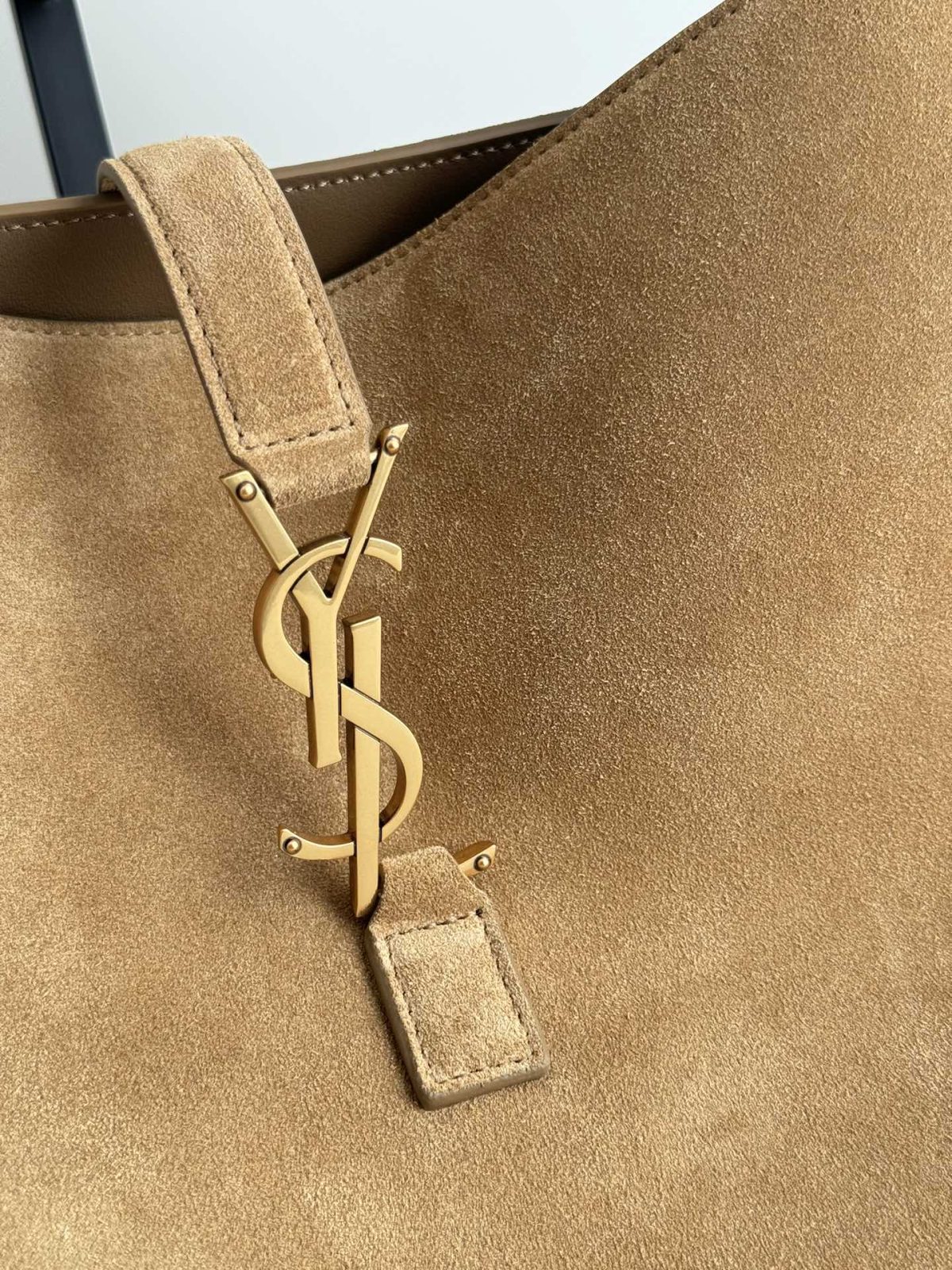 Yves Saint Laurent LE5A7 Bea In Suede - Image 3
