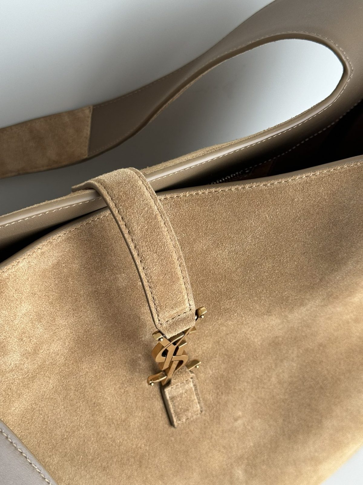Yves Saint Laurent LE5A7 Bea In Suede - Image 6