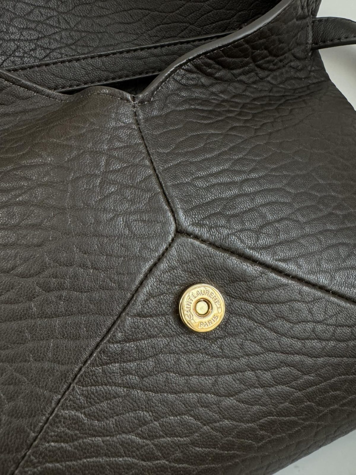 Yves Saint Laurent Cassandre Envelope Messenger In Lambskin - Image 7