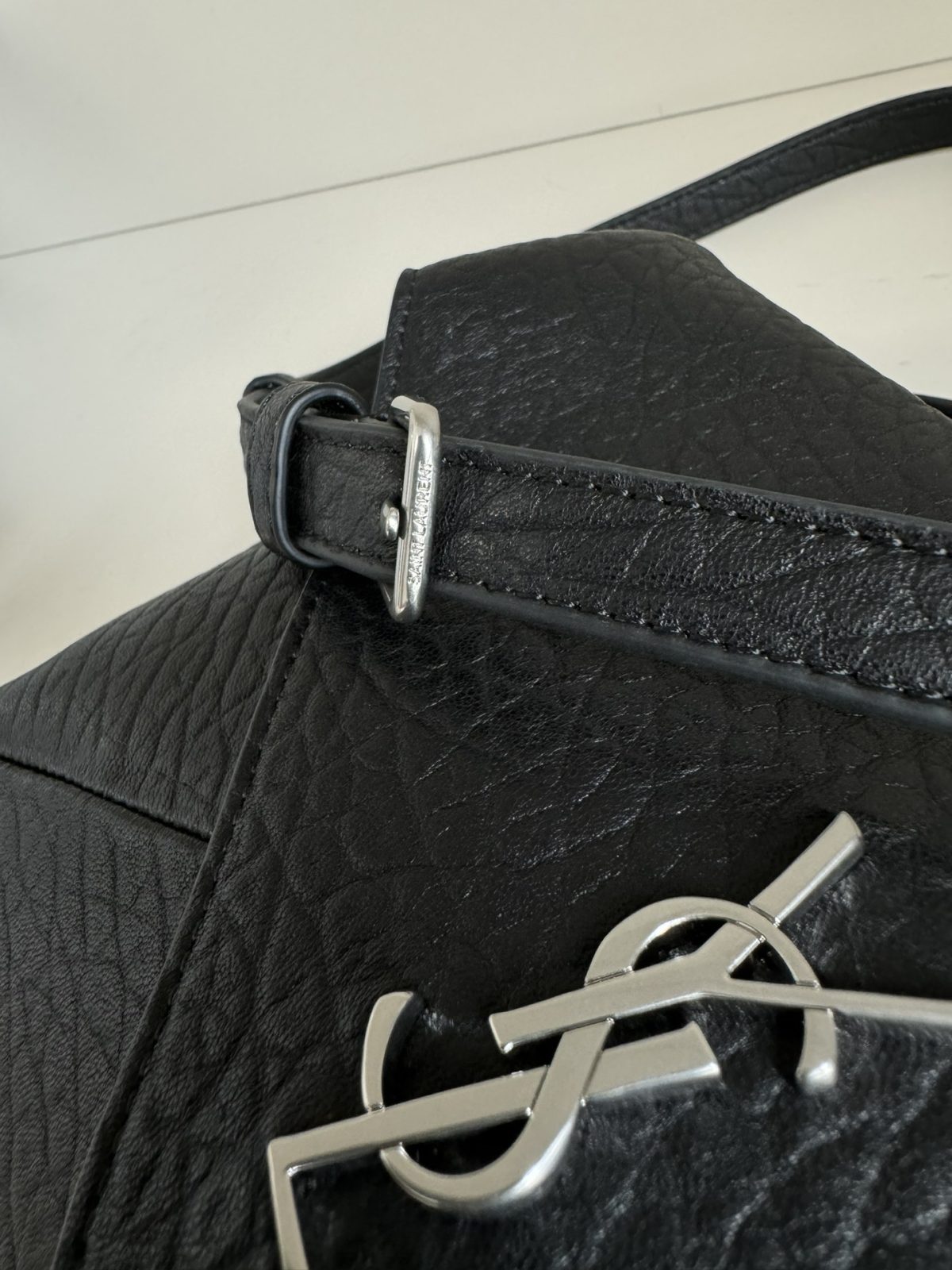 Yves Saint Laurent Cassandre Envelope Messenger In Lambskin - Image 5