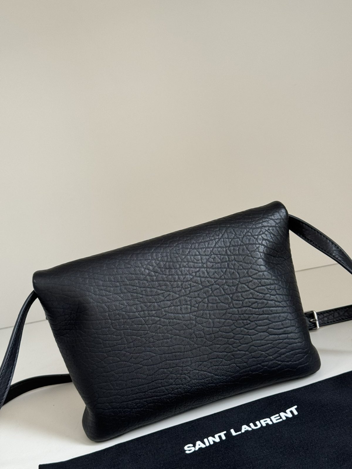 Yves Saint Laurent Cassandre Envelope Messenger In Lambskin - Image 2