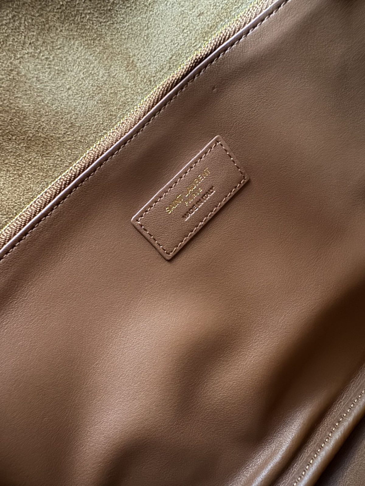 Yves Saint Laurent LE5A7 Large In Suede - Image 8