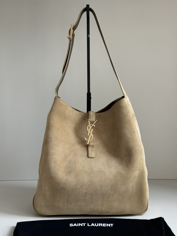 Yves Saint Laurent LE5A7 Large In Suede