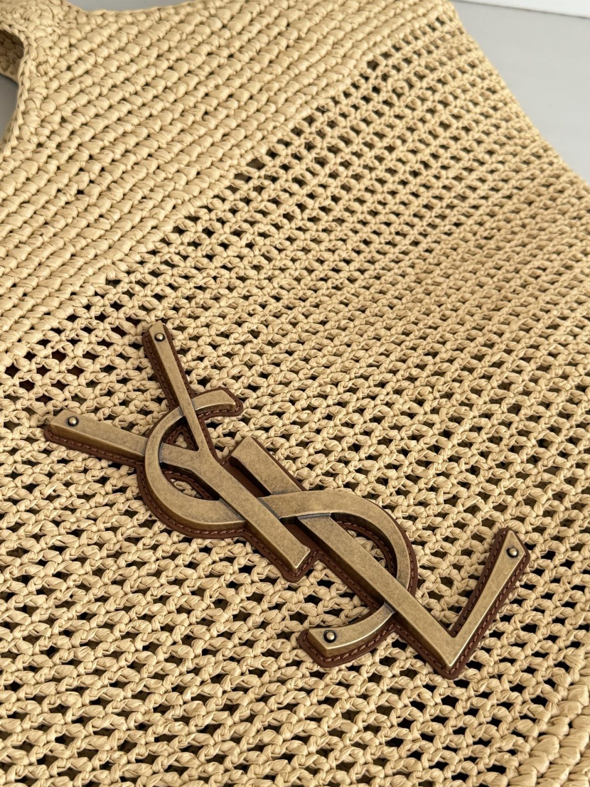 Yves Saint Laurent Icare In Raffia - Image 3