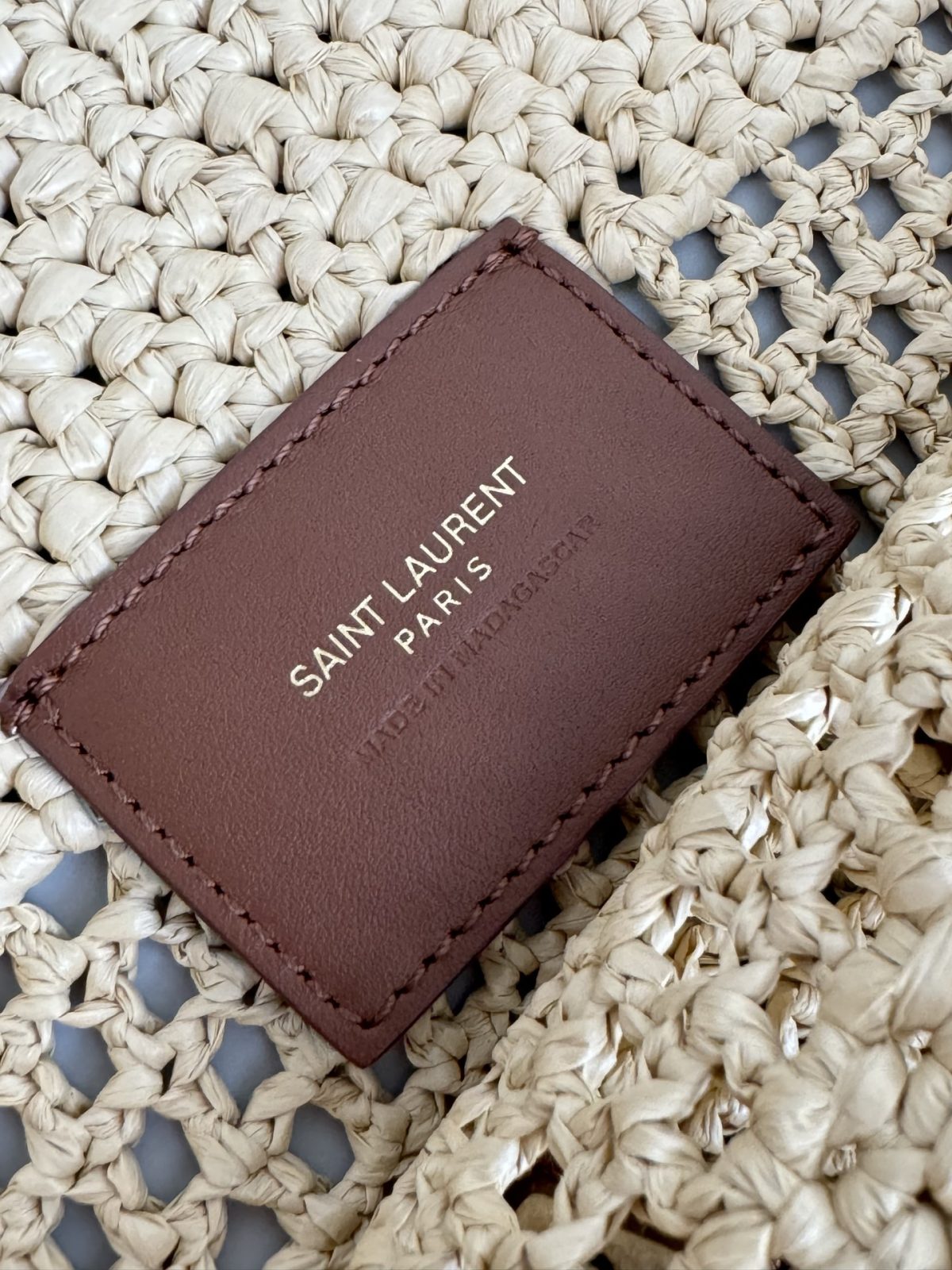 Yves Saint Laurent Icare In Raffia - Image 9