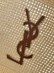 Yves Saint Laurent Icare In Raffia - Image 4