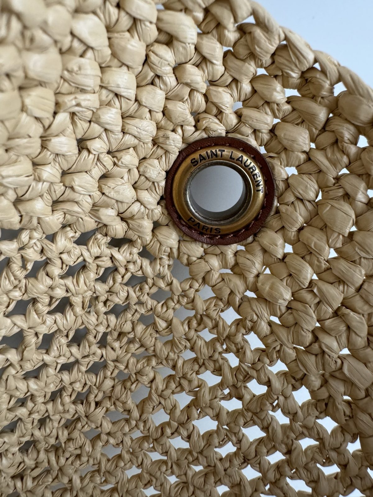 Yves Saint Laurent Icare In Raffia - Image 7