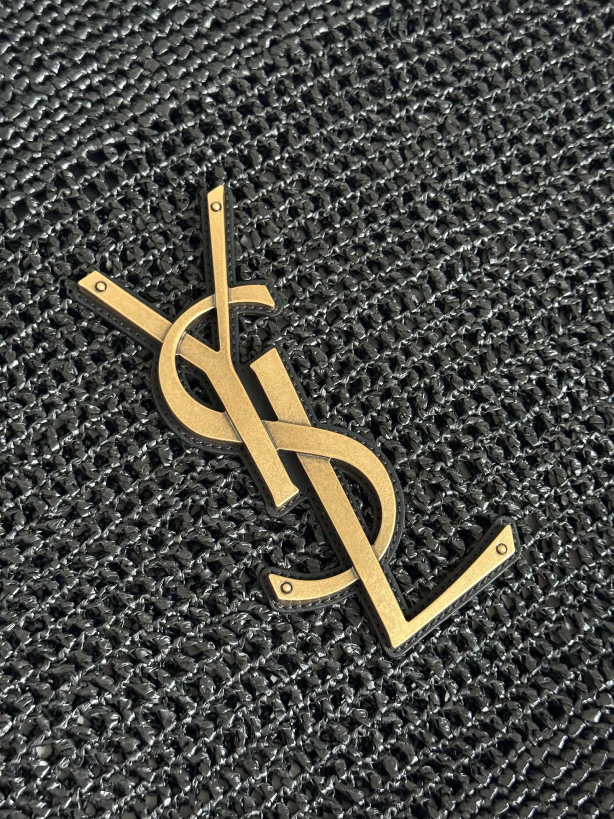 Yves Saint Laurent Icare In Raffia - Image 5