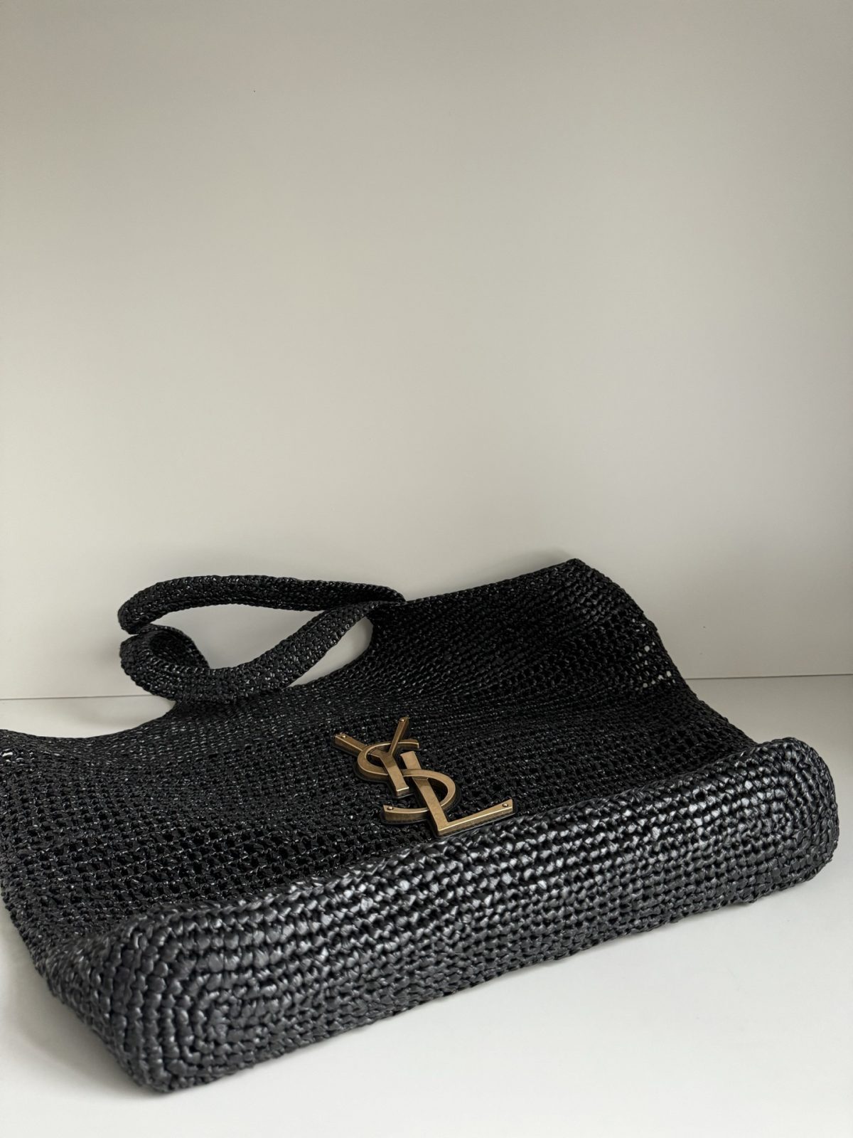 Yves Saint Laurent Icare In Raffia - Image 3