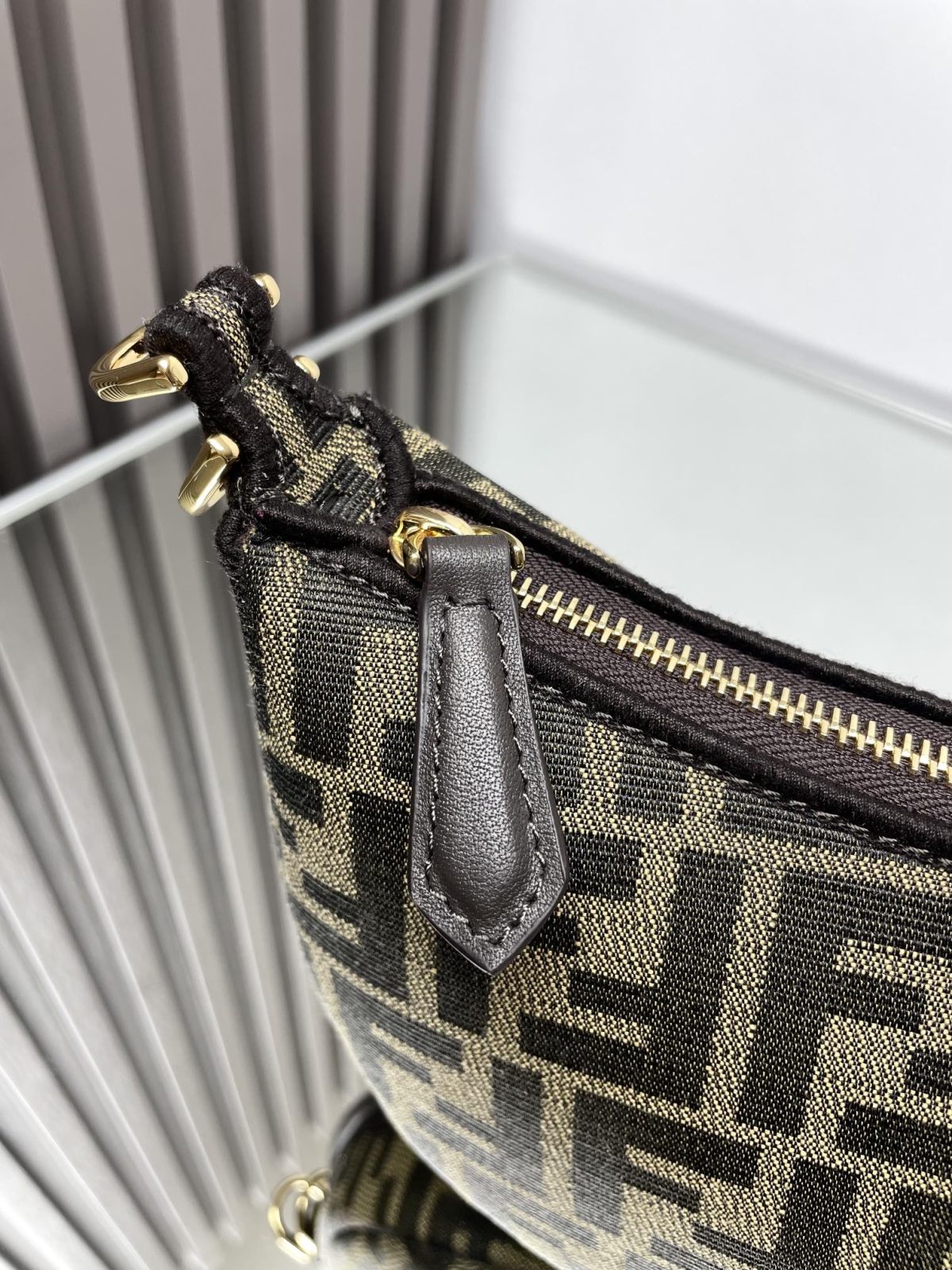 Fendi Graphy Small Hobo Bag - Image 5
