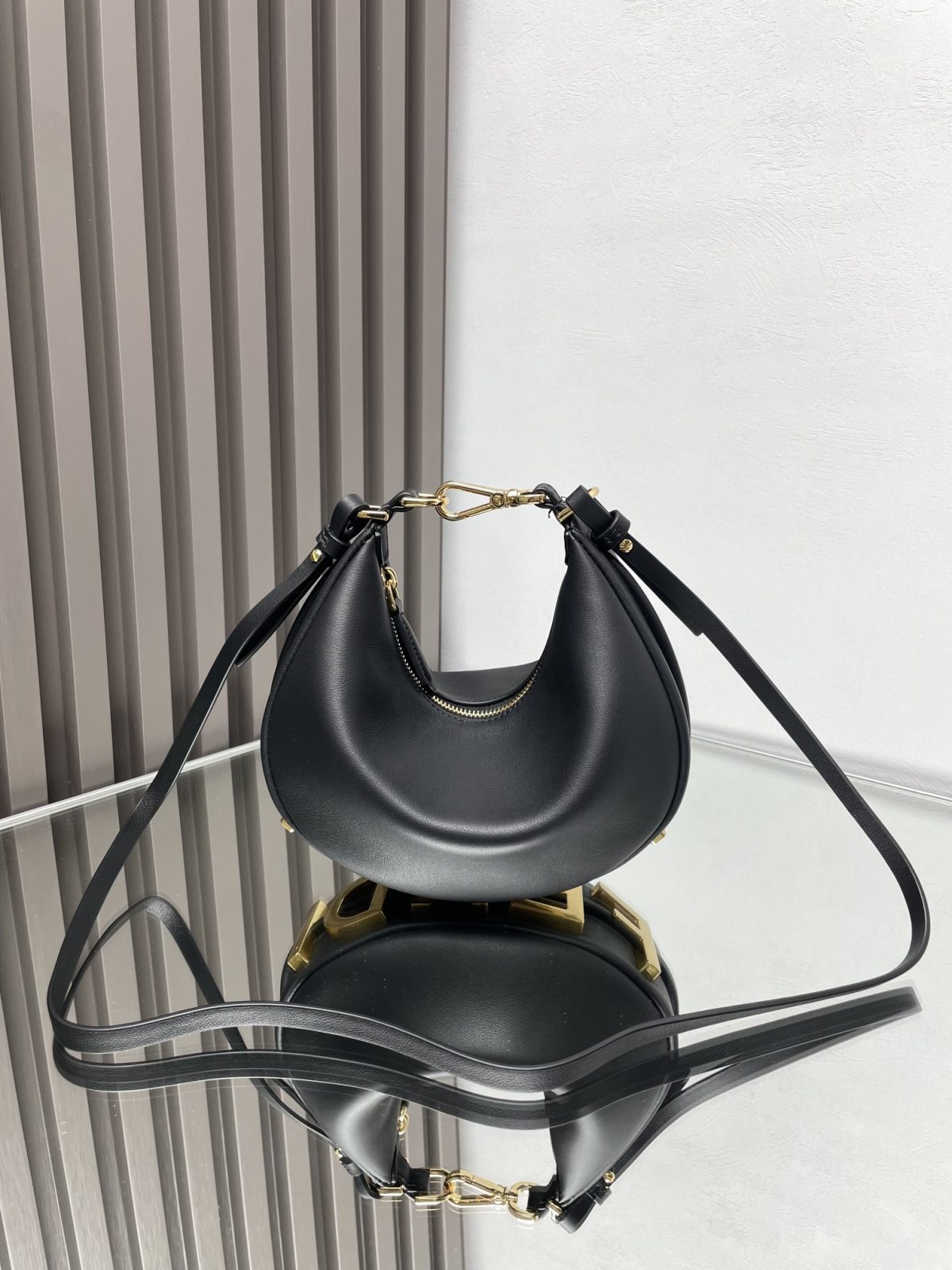 Fendi Graphy Small Hobo Bag - Image 1