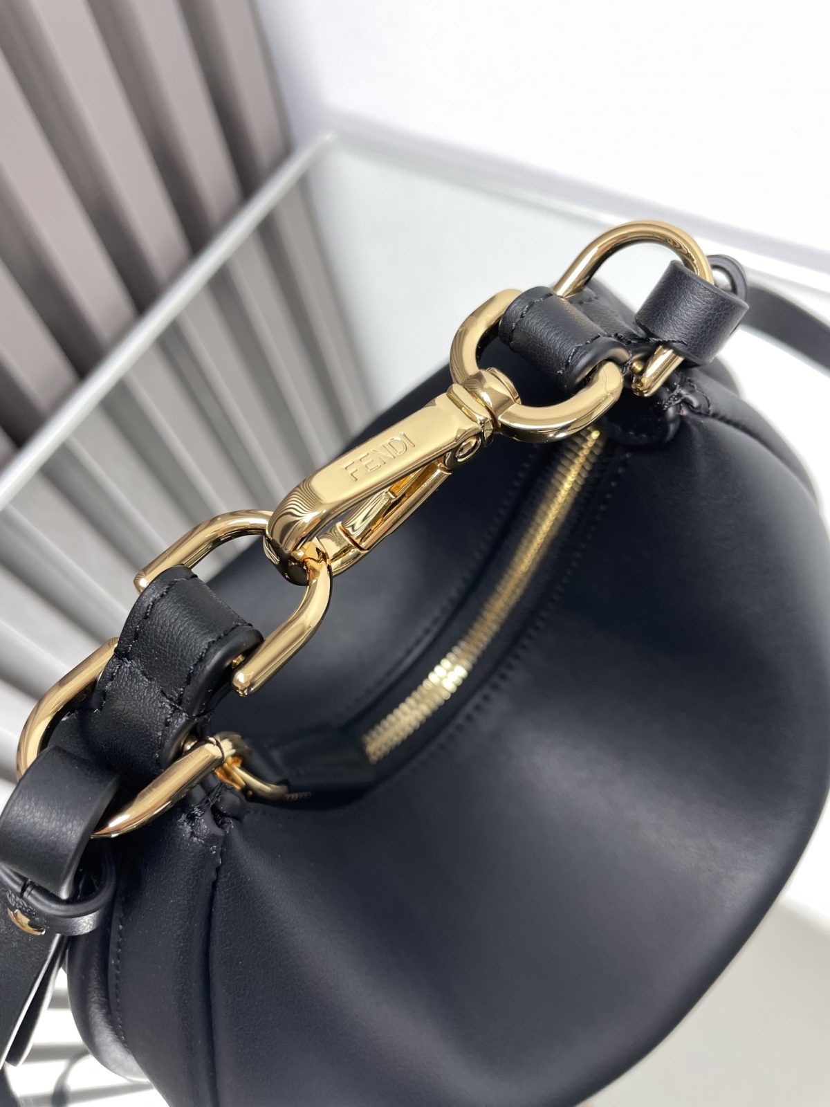 Fendi Graphy Small Hobo Bag - Image 4