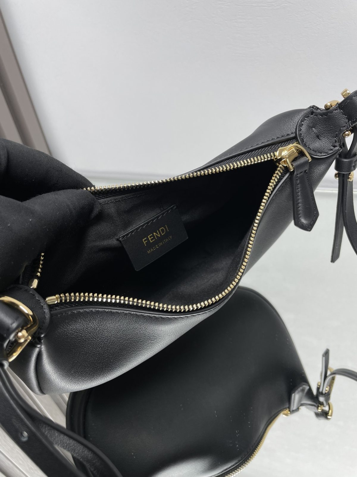 Fendi Graphy Small Hobo Bag - Image 7
