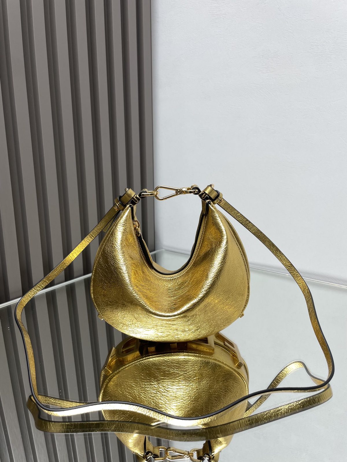 Fendi Graphy Small Hobo Bag - Image 1