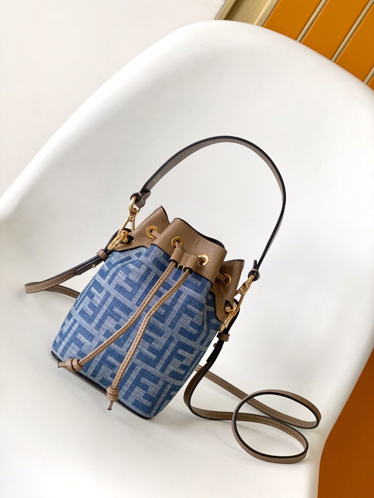 Fendi Mon Tresor Mini Bucket Bag - Image 1