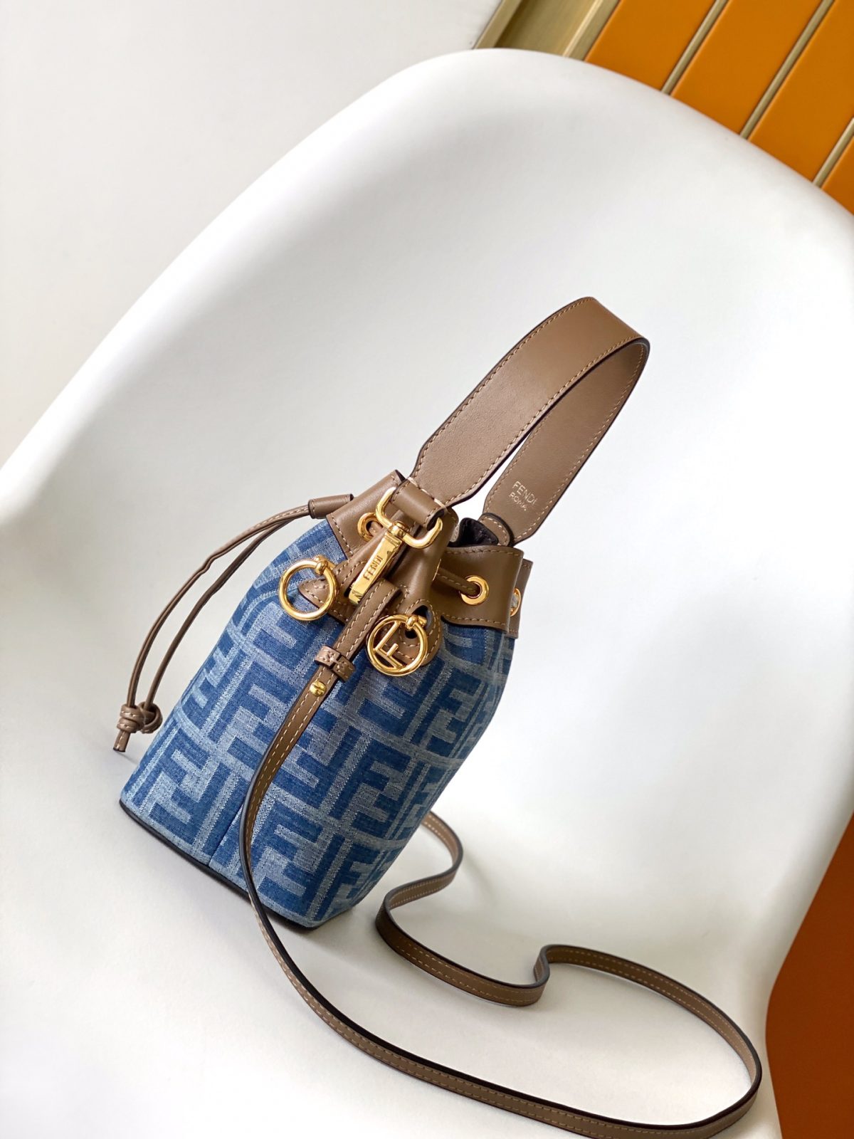 Fendi Mon Tresor Mini Bucket Bag - Image 4