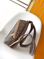 Fendi Chiodo Small Fendi Diagonal Backpack - Image 5