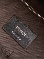 Fendi Chiodo Small Fendi Diagonal Backpack - Image 9