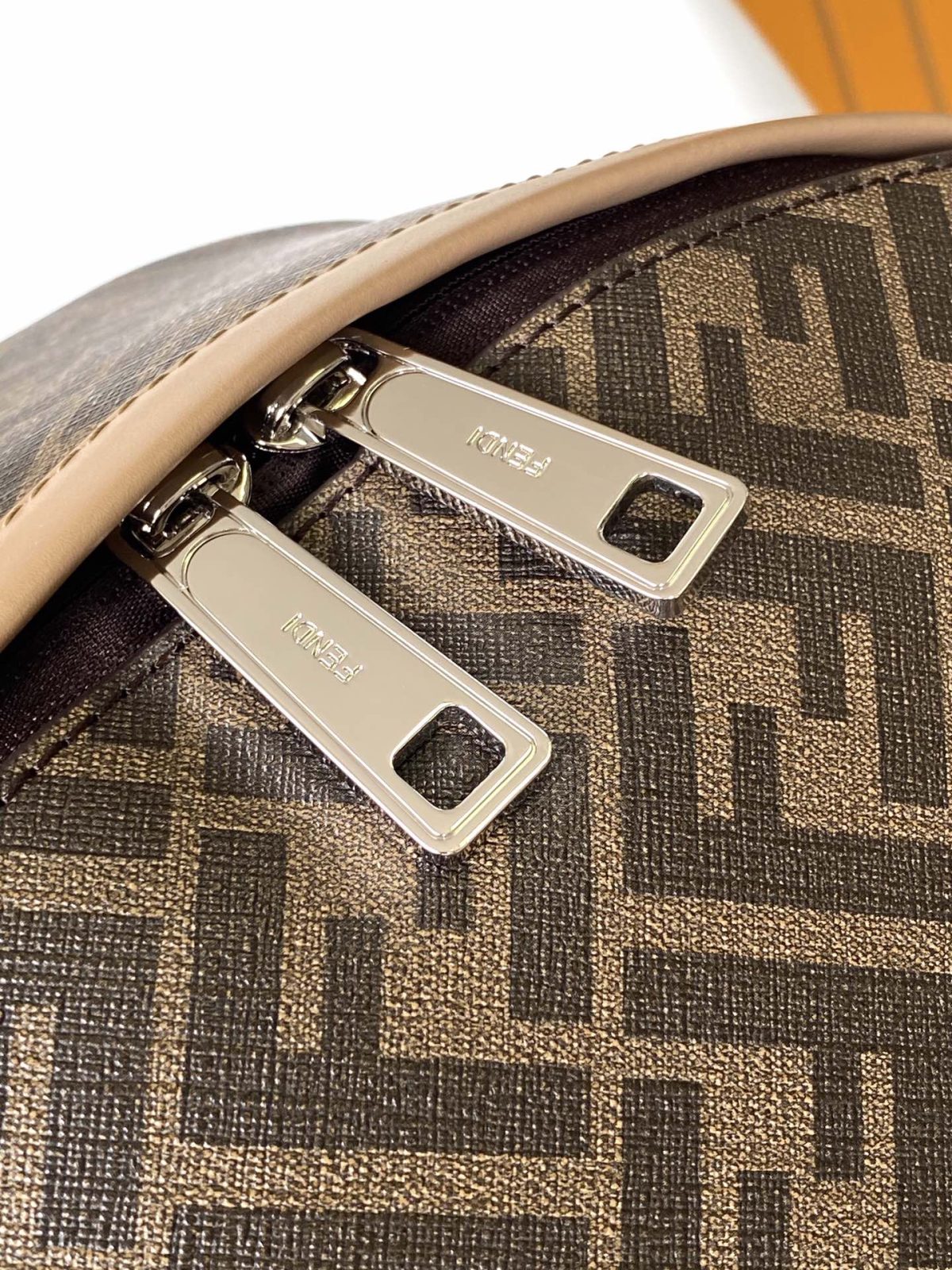 Fendi Diagonal Fendi Chiodo Medium Backpack - Image 6