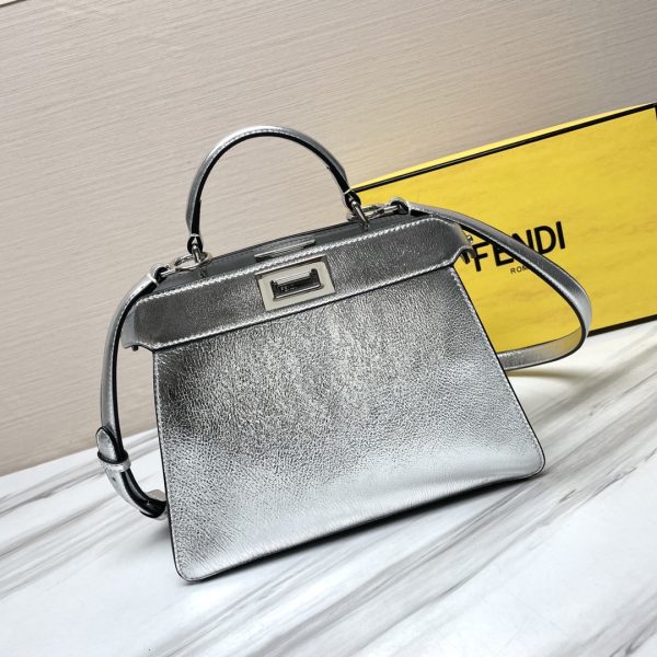 Fendi Peekaboo ISeeU Petite Medium Handbag