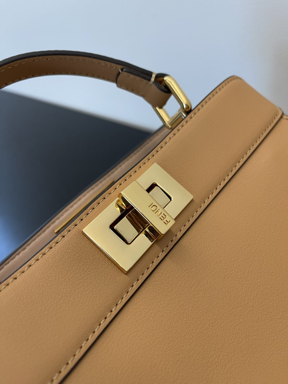 Fendi Peekaboo ISeeU Petite Medium Handbag - Image 5