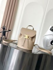 Celine Backpack Bonnie In Triomphe Canvas And Calfskin