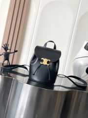 Celine Backpack Bonnie In Triomphe Canvas And Calfskin
