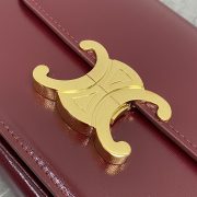 Celine Teen Triomphe Small Bag In Shiny Calfskin - Image 6