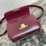Celine Teen Triomphe Medium Bag In Shiny Calfskin - Image 6