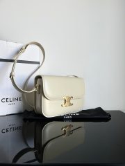 Celine Teen Triomphe Medium Bag In Shiny Calfskin - Image 2
