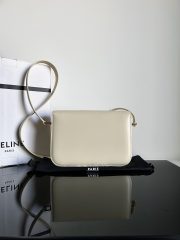 Celine Teen Triomphe Medium Bag In Shiny Calfskin - Image 3