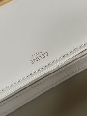 Celine Teen Triomphe Medium Bag In Shiny Calfskin - Image 9