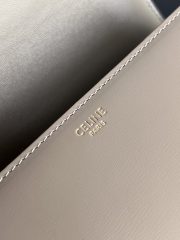 Celine Teen Triomphe Medium Bag In Shiny Calfskin - Image 9